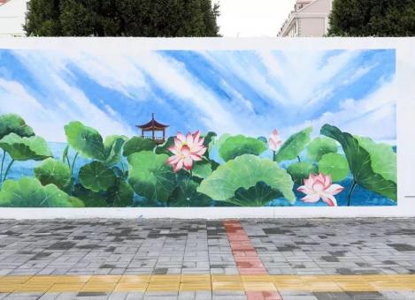 湖口墙绘施工材料制作工艺说明