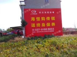 湖口农村墙体广告给农村人民带来方便