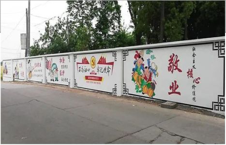 湖口手绘墙画在现实中主要有哪些应用？