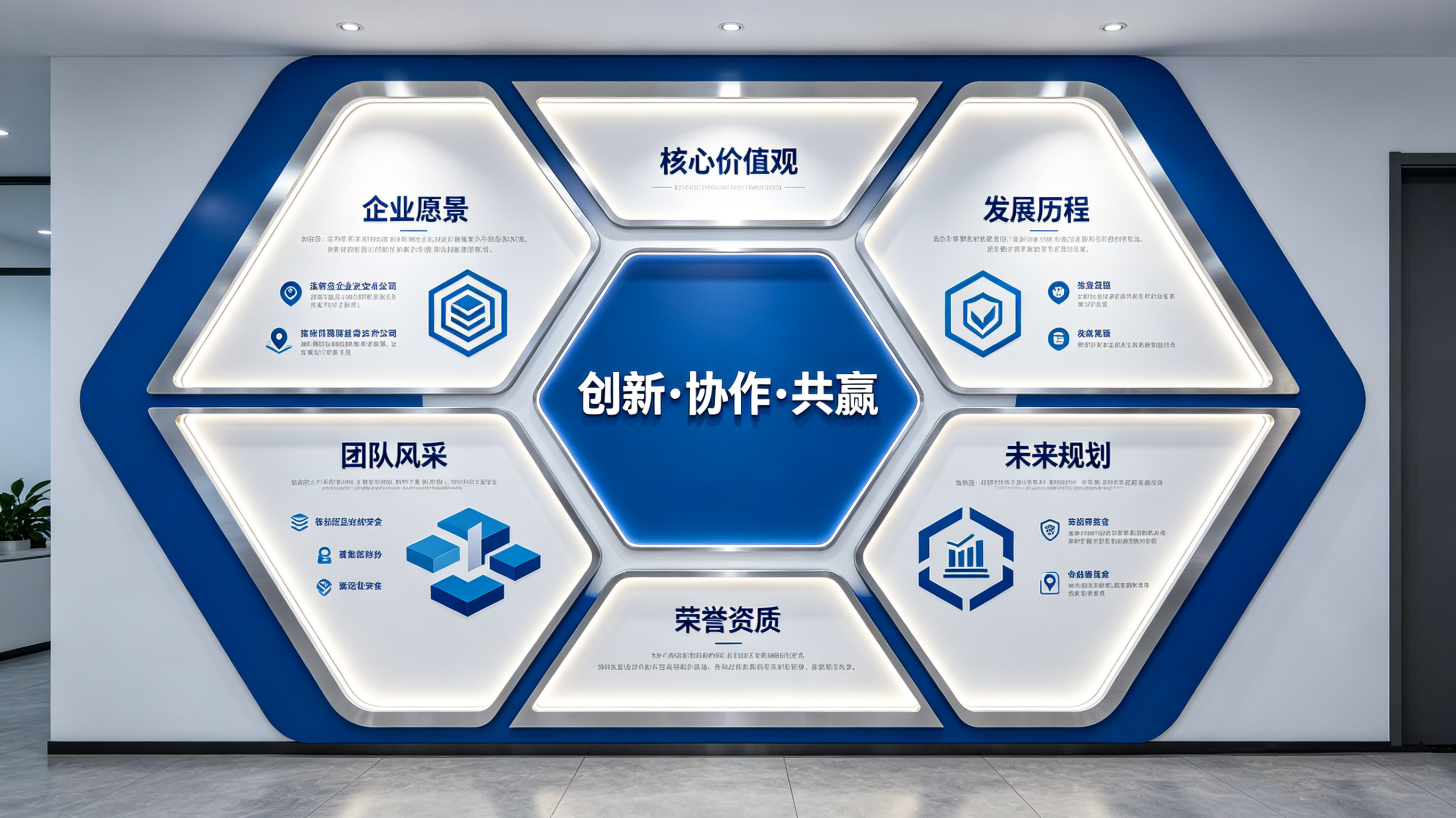 湖口企业文化墙六边形避坑指南（新手常犯5个错误）